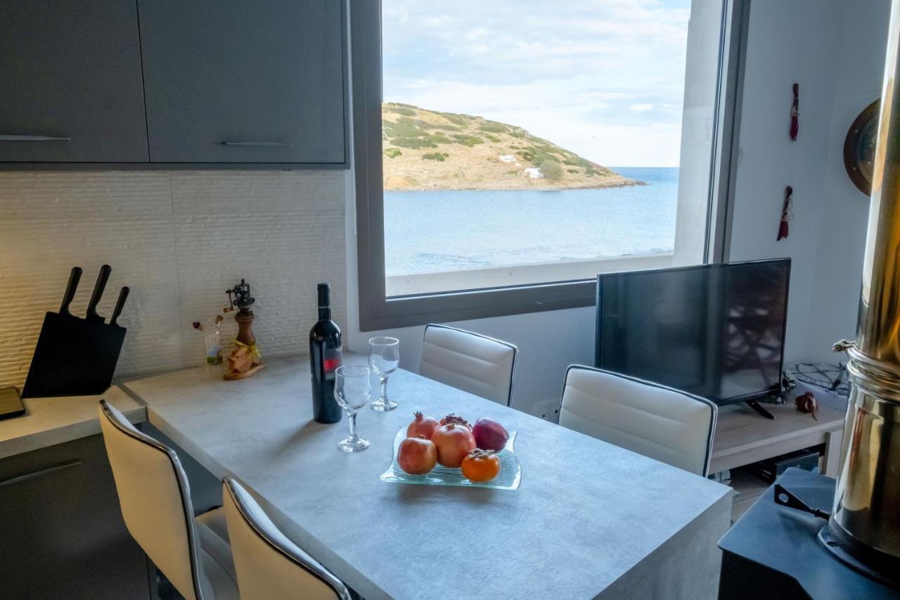 Seaside Flat With Hydromassage Appartement Mochlos Buitenkant foto