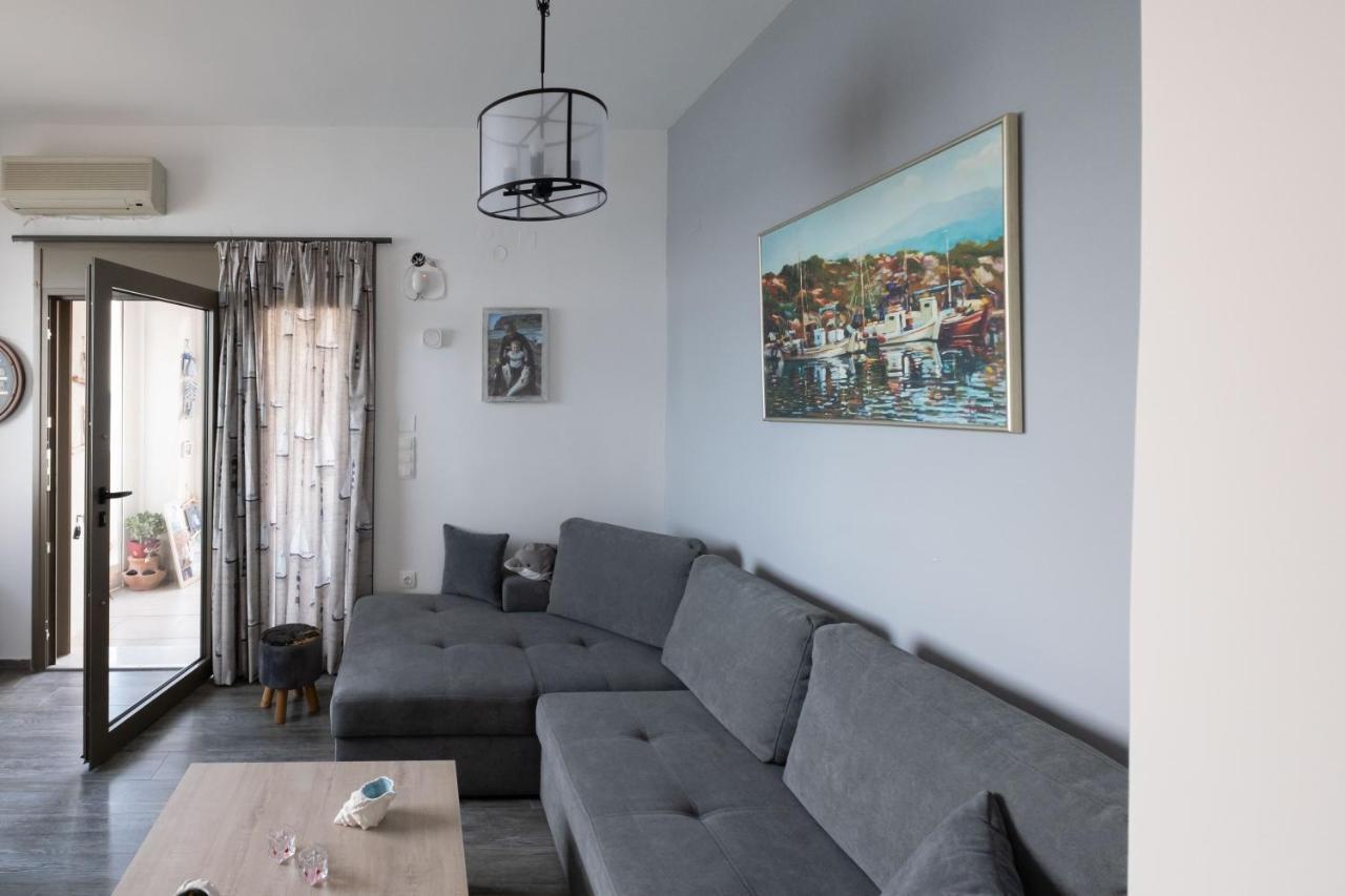 Seaside Flat With Hydromassage Appartement Mochlos Buitenkant foto