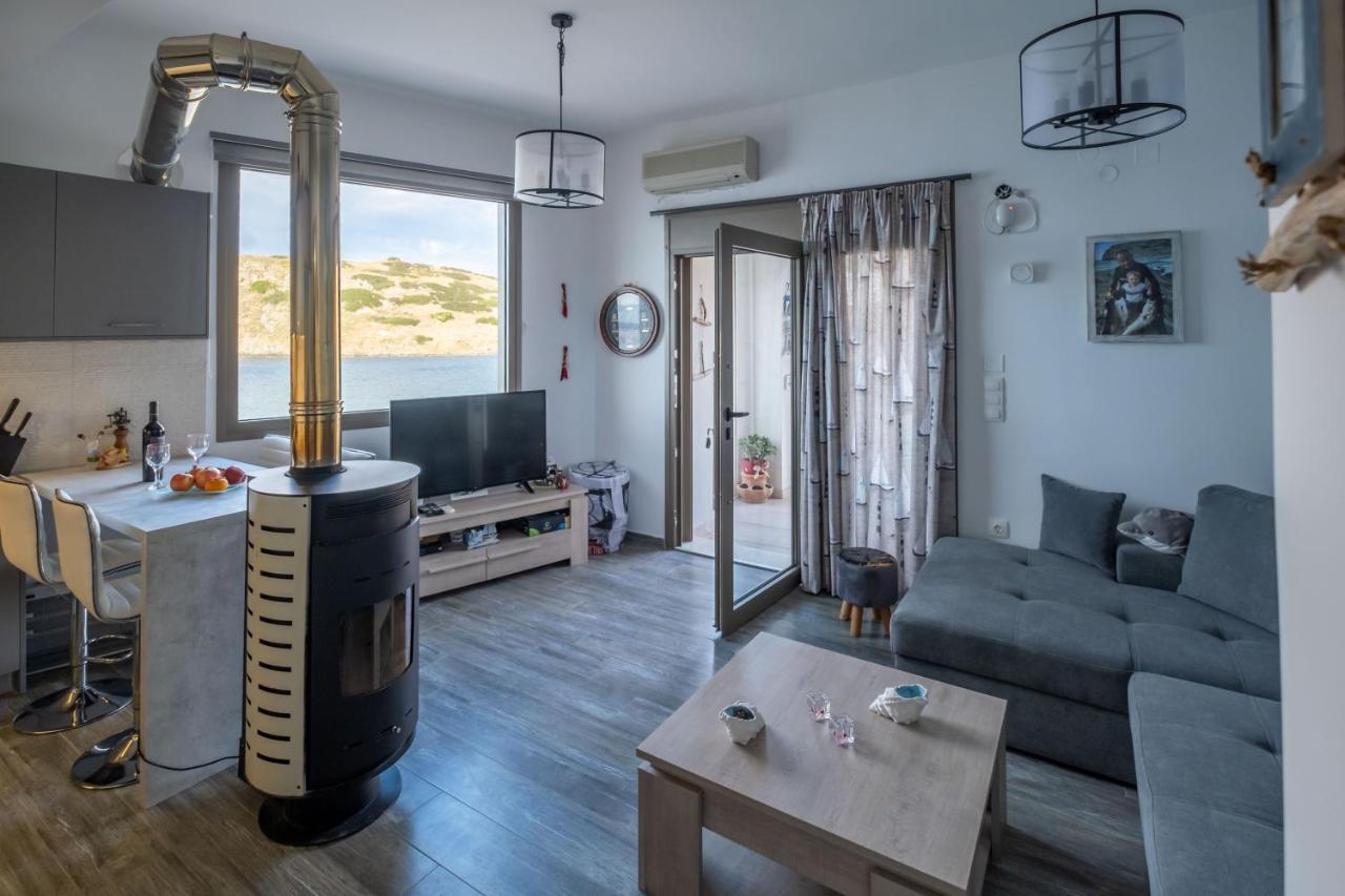 Seaside Flat With Hydromassage Appartement Mochlos Buitenkant foto